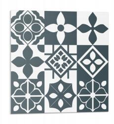 Wallfluent Fali csempe öntapadós Vinyl geometriai minták csempében 9x30x30 (010310410010000282961)