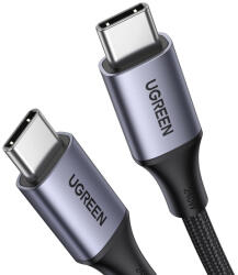 UGREEN Cablu Date si Incarcare USB-C - USB-C UGREEN US535, 240W, 2m, Gri - gsmboutique
