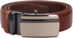 Belt Toro Férfi bőr öv automata csattal Belt Toro Sebastian - barna
