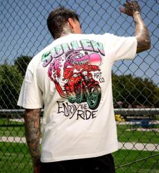 SULLEN tricou pentru bărbați SULLEN - PREMIUM - ENJOY THE RIDE - alb - SCM7386_AW