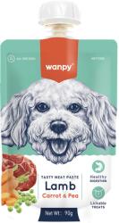 Wanpy Recompensa pentru caini Wanpy Tasty Meat cu Miel, morcov si mazare, 90g (WP87023)