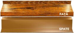 Top Profil Sistem Panou gard jaluzea Atlas Stejar Striat 130 CM X 104, 5 CM H (28284)