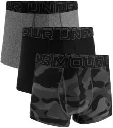 Under Armour Perf Tech Nov 3in - 3pk XL | Bărbați | Boxeri | Gri | 1383883-001