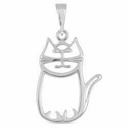 Flippy Pandantiv, Jolie Silver, Argint 925, Model Pisica, 1.9 g, 25x15 mm (06639)