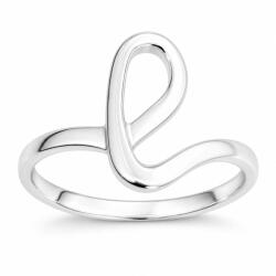 Flippy Inel din Argint 925 cu model de forma literei L, marimea 50 (06406)