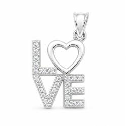 Flippy Pandantiv Love, Argint 925, 2 x 1 cm (05248)