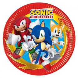 Flippy Set 8 farfurii party 23 cm Sonic (187167)