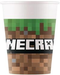 Flippy Set 8 pahare carton Minecraft 200 ml (187153)