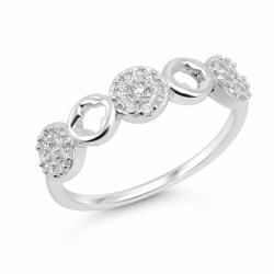 Flippy Inel Argint 925 cu Zirconii, Marime 57 (8) (06493)