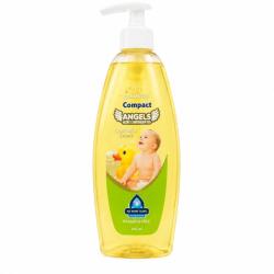Ultra Compact Sampon pentru Bebelusi, Angel Baby, Ultra Compact, 500 ml, cu Pompa Dozatoare (17780)