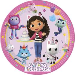 Flippy Set 8 farfurii party 23 cm Gabby's Dollhouse (187179)