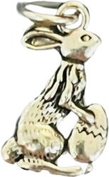 Flippy Pandantiv din Argint 925 Jolie Silver, Model Iepuras cu Ou, 20 x 10 mm, 1.5 g (09227)