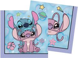 Flippy Set 20 servetele party Stitch Angel Cute, 33x33cm (187080)