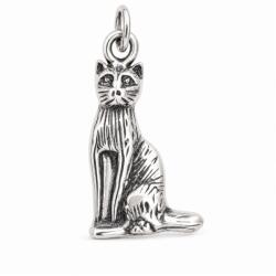 Flippy Pandantiv, Jolie Silver, Argint 925, Model Pisica, 0.8 G, 2.2 x 1 Cm (06063)