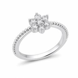 Flippy Inel Argint 925 Floare cu Zirconii, Marime 54, 1.77 g (06505)