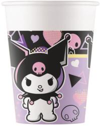 Flippy Set 8 pahare party Kuromi, 200ml (187074)
