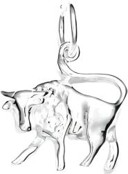Flippy Pandantiv din Argint 925 Jolie Silver, Zodia Taur, 18 x 18 mm, 1 g (05416)