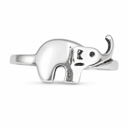 Flippy Inel din Argint 925, Jolie Silver, Model Elefant, Finisaj Lucios, Mărimea 52, Argintiu (05556)