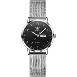 OLEVS Ceas OLEVS NO-41519 - Negru / Argintiu KP41519 Ceas