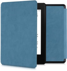 kwmobile Husa pentru Amazon Kindle Paperwhite 11, Kwmobile, Albastru, Piele ecologica, 57159.78