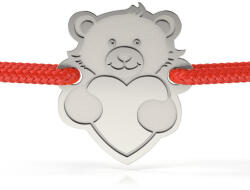 Atcom Bratara din argint cu snur model Love little bear