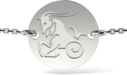 Atcom Bratara cu lantisor din argint model Capricorn