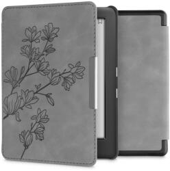 kwmobile Husa pentru Kobo Glo HD / Touch 2.0, Piele ecologica, Gri, kwmobile, 56870.02