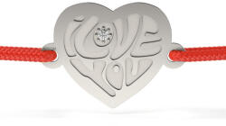 Atcom Bratara din argint model I love diamond