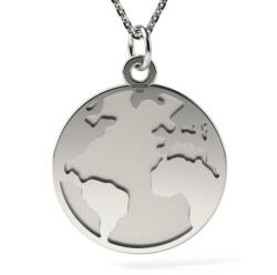 Atcom Colier din argint model Earth and Ocean