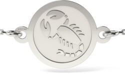 Atcom Bratara cu lantisor din argint model Talisman Scorpion