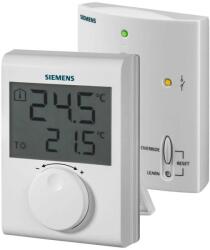 Siemens Termostat Siemens RDH100RF S55770-T436, digital, neprogramabil, fara fir, algoritm inteligent PID, display LCD cu dimensiuni mari (S55770-T436) - sistemsmarthome