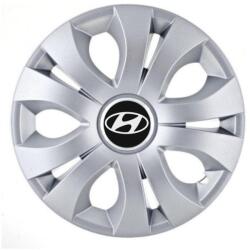 AutoHelix MSA Set 4 Capace Roti, potrivite jantelor de R17, Compatibil Cu Hyundai, model top crom (14692)