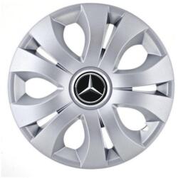 AutoHelix MSA Set 4 Capace Roti, potrivite jantelor de R17, Compatibil Cu Mercedes-Benz, model top crom (14720)