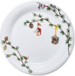 Kähler Farfurie întinsă Hammershøi Christmas Goose 27 cm (693176)