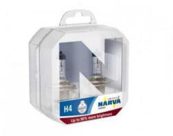 NARVA H4 POWER90 (plus 90% lumina) 12V 60/55W set 2 buc (480032100)