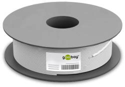 Goobay network cable Cat. 6, U/UTP (grey, 100 meters, flexible) (93293)