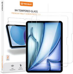 Techsuit Folie pentru iPad Air 11 (2024) / Air 11 (2025) (set 2) - Techsuit ArmorGlass CrystalHD - Clear (KF2361179) - vexio