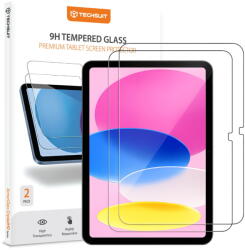 Techsuit Folie pentru iPad 10 (2022) 10.9 / 11 (2025) (set 2) - Techsuit ArmorGlass CrystalHD - Clear (KF2361177) - vexio