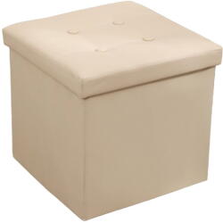 RPX-TAB TABURET PLIABIL DEPOZITARE MODERN - 38X38X38CM / GALBEN (46560R) - vexio