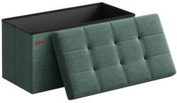 RPX-TAB TABURET PLIABIL DEPOZITARE DUBLU - 76X38X38CM / VERDE (46566R) - vexio