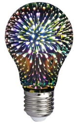 V-TAC BEC LED ST64 E27 3W CU FILAMENT 3000K ALB CALD MODEL 3D (SKU-212704) - vexio