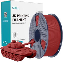 Sunlu Filament PLA+ High-Speed Red (57741)