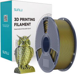 Sunlu Filament PLA+ Silk Dual Color Black Gold (58123)