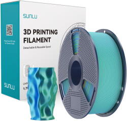 Sunlu Filament PLA+ Silk Dual Color Blue Green (58130)