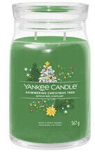 Yankee Candle Shimmering Christmas Tree Signature Candle (5038581153957)