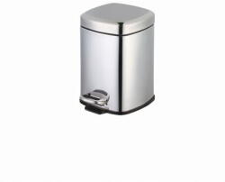 PLASTOR Cos de gunoi patrat din inox cu pedala 12 l (PL38727) - vexio Cos de gunoi