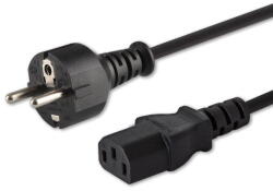 SAVIO 1.8 m Schuko (M) power cable - IEC C13 1.8m CL-138 (CL-138)