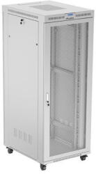 Lanberg Free-standing installation rack cabinet 19 inches 42U 800x1000 perforated doors LCD gray (Flat pack) (FF01-8042-23SL) - vexio