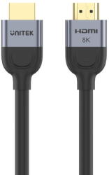 Unitek HDMI Cable 2.1 8K 60Hz 1m; Black; C11086GY01-1M (C11086GY01-1M)