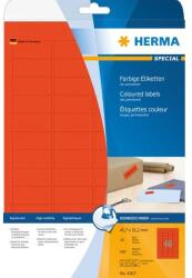 HERMA Etiketten A4 rot 45, 7x21, 2 mm Papier matt 960 St (4367)